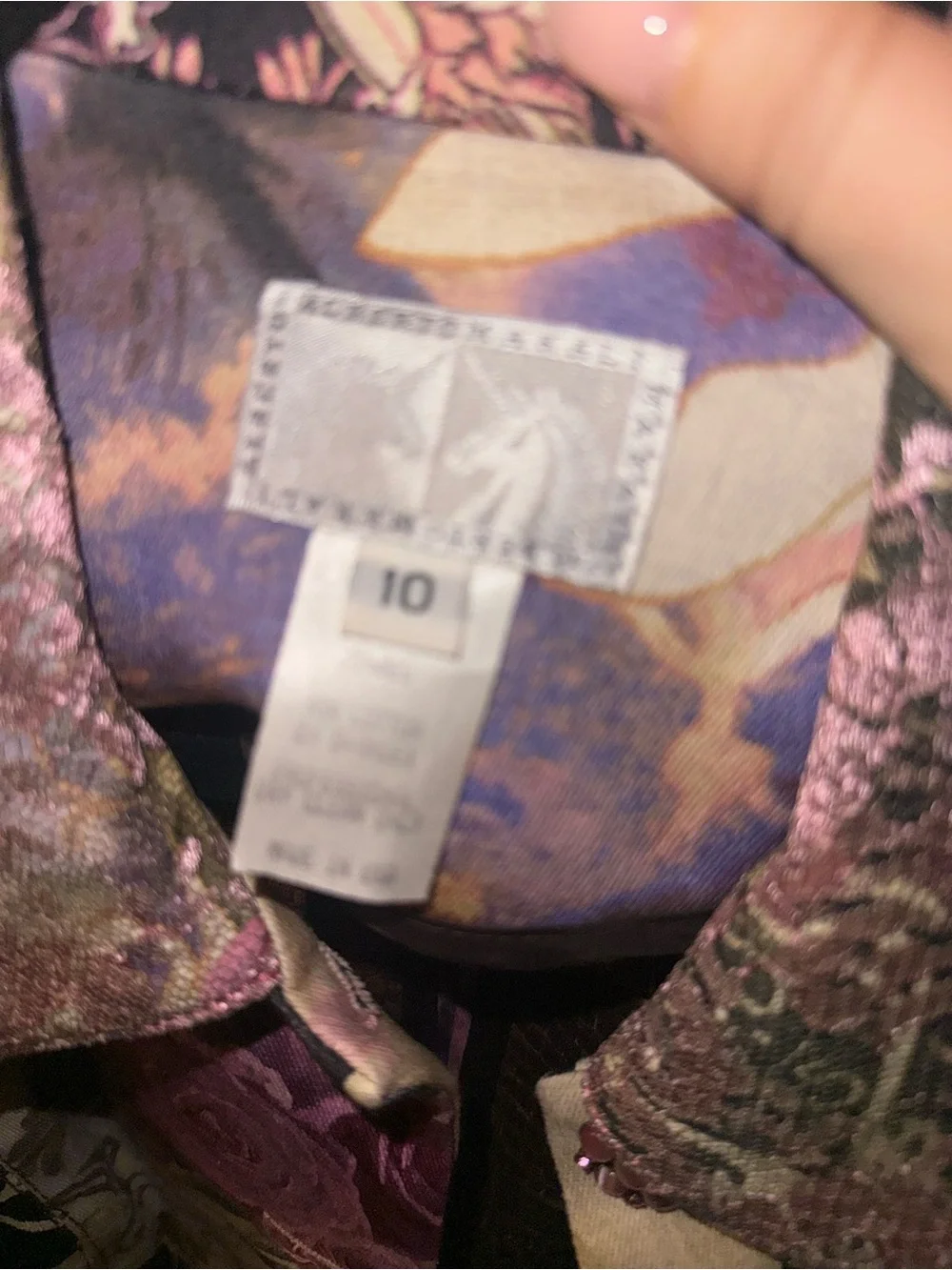 Alberto Makali Floral Patchwork Jacket - Pink Multi - Picture 2 of 2